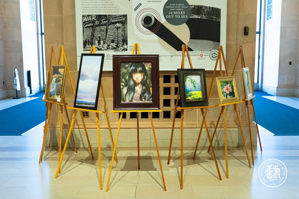 The Spring Spectacular Art Exhibition at Herbst Theater on June 2, 2023. (Sky Wei/HSArts)