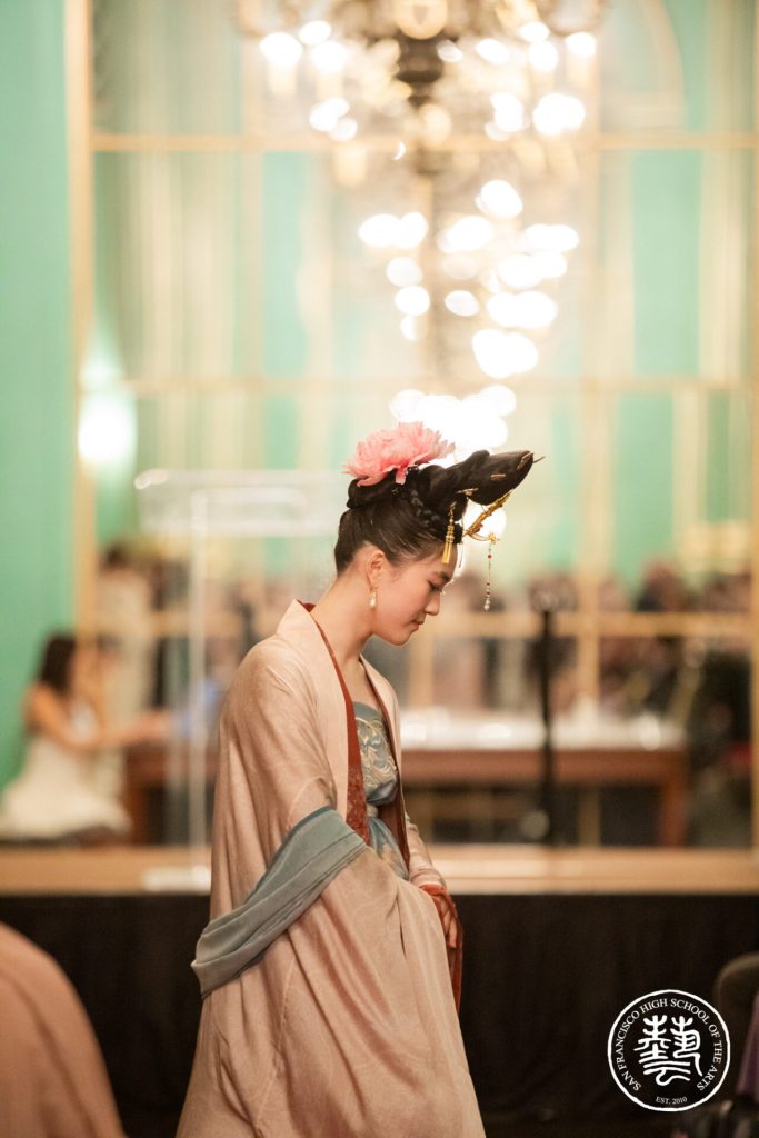 fashion show hsarts, winter gala