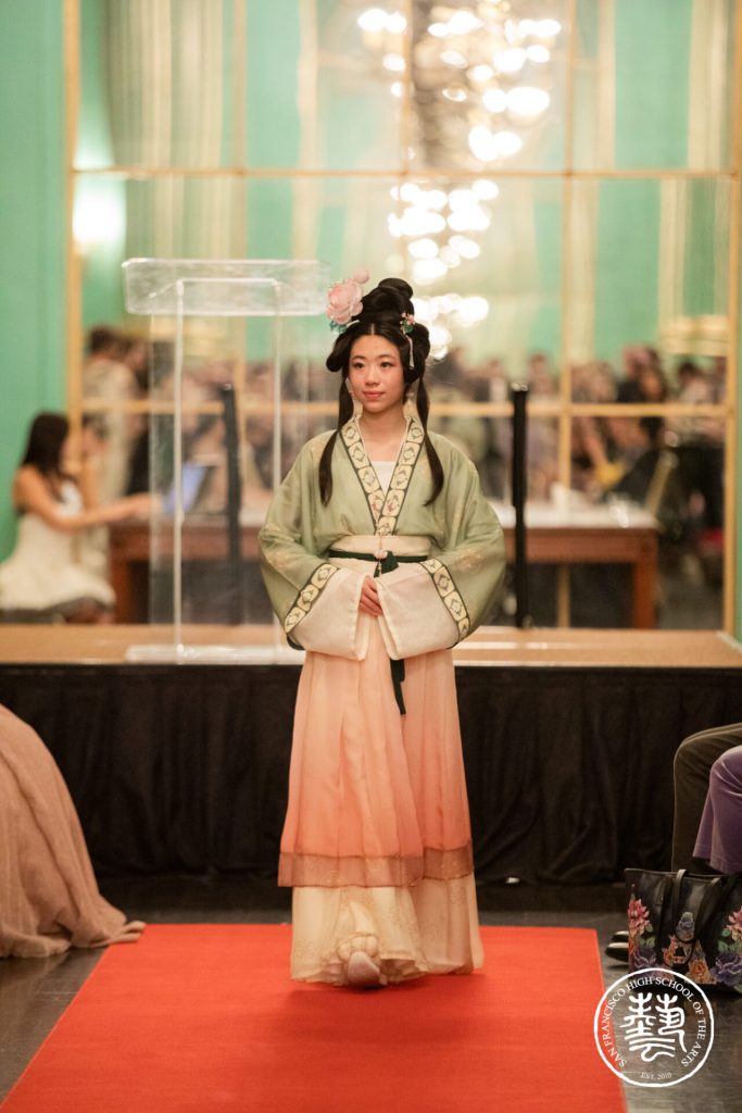 fashion show hsarts, winter gala